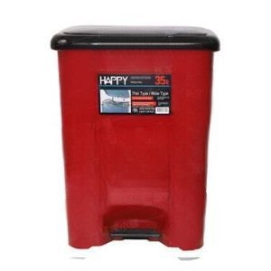INPHIC - 垃圾桶 35公升-灰黑-ICJC018404A