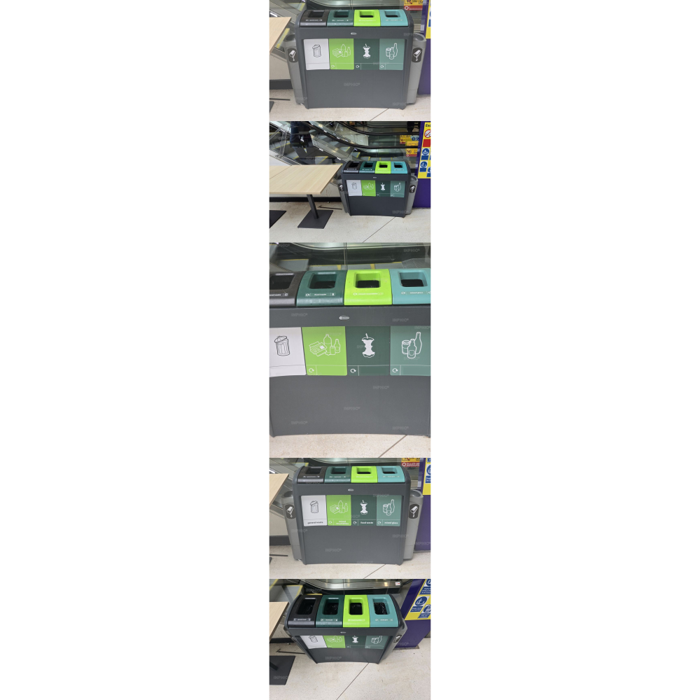 INPHIC-【訂製款】美食街回收垃圾桶 台灣廠商 飲料濾乾廚餘桶 分類垃圾桶 公共垃圾桶-IMEU004405A-細節圖4