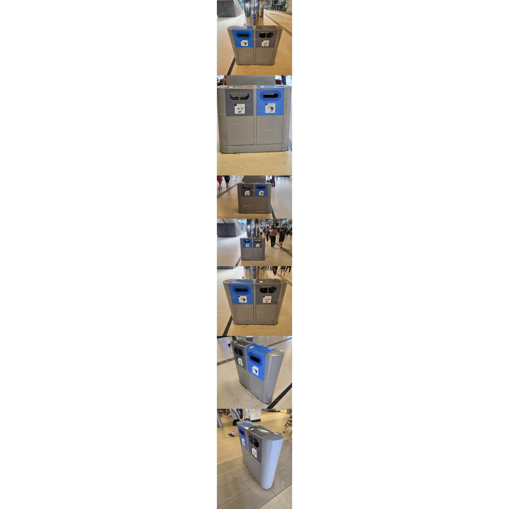 INPHIC-【訂製款】高級烤漆 不鏽鋼雙分類垃圾桶 大廳垃圾桶 環保垃圾桶 公共垃圾桶-IMEU007305A-細節圖4