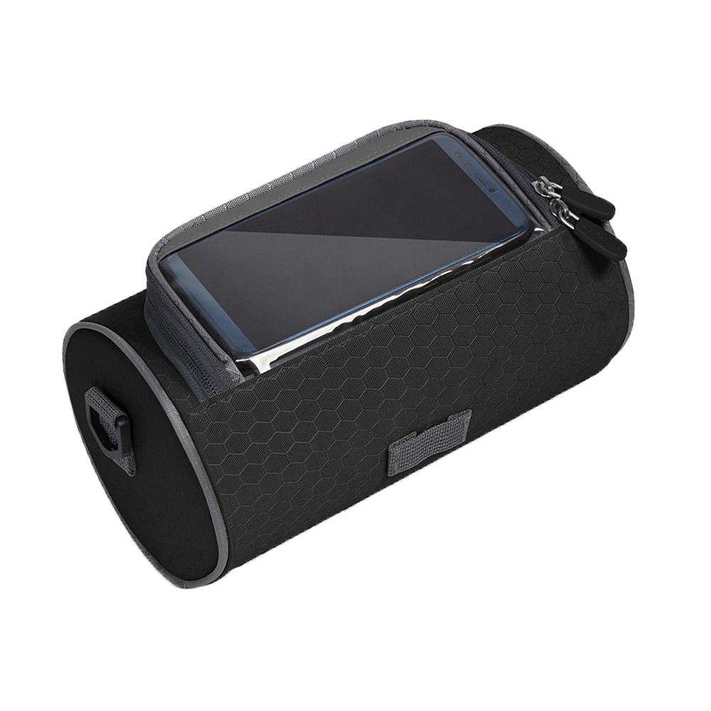 多功能防水自行車包 | 觸控手機袋 | 6.1吋手機適用 | 騎行車前包  騎行必備！導航、收納一次搞定-規格圖8