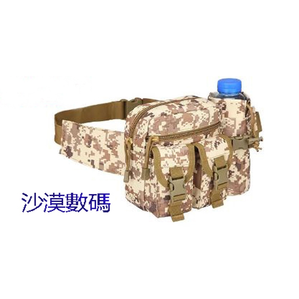 【狙擊者戰術腰包】多功能戶外便攜水壺包  運動爬山旅遊的好幫手  多功能戰術腰包  狙擊者戰術腰包  旅遊腰包-規格圖8