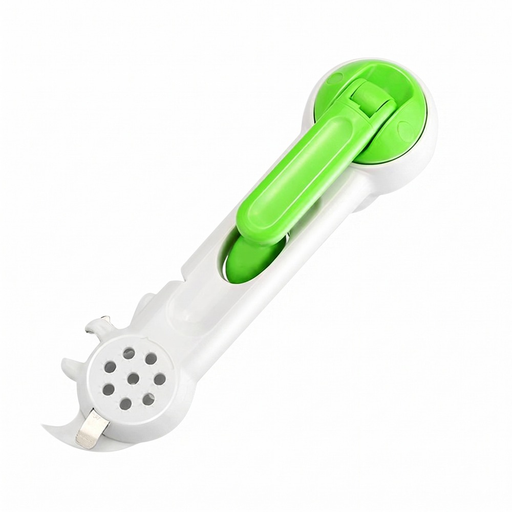 【廚房必備神器】七合一多用途開罐器/省力開瓶器/萬用旋蓋器/不鏽鋼+PP材質 輕鬆開蓋不求人-細節圖2