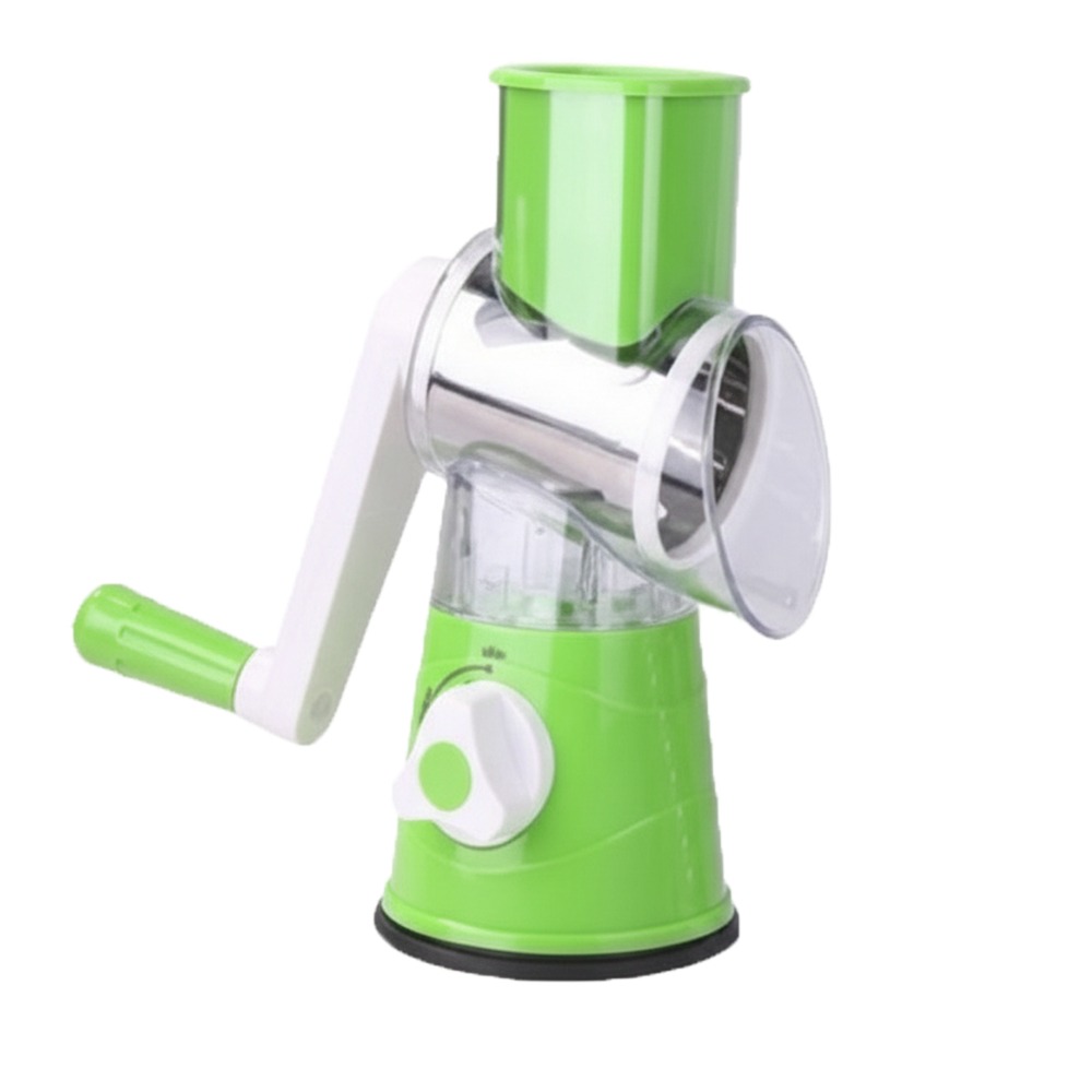 【廚房備料神器】多功能三合一手搖滾筒刨切菜器 ｜ 輕鬆搖一搖，切片、切絲一機搞定！-規格圖7