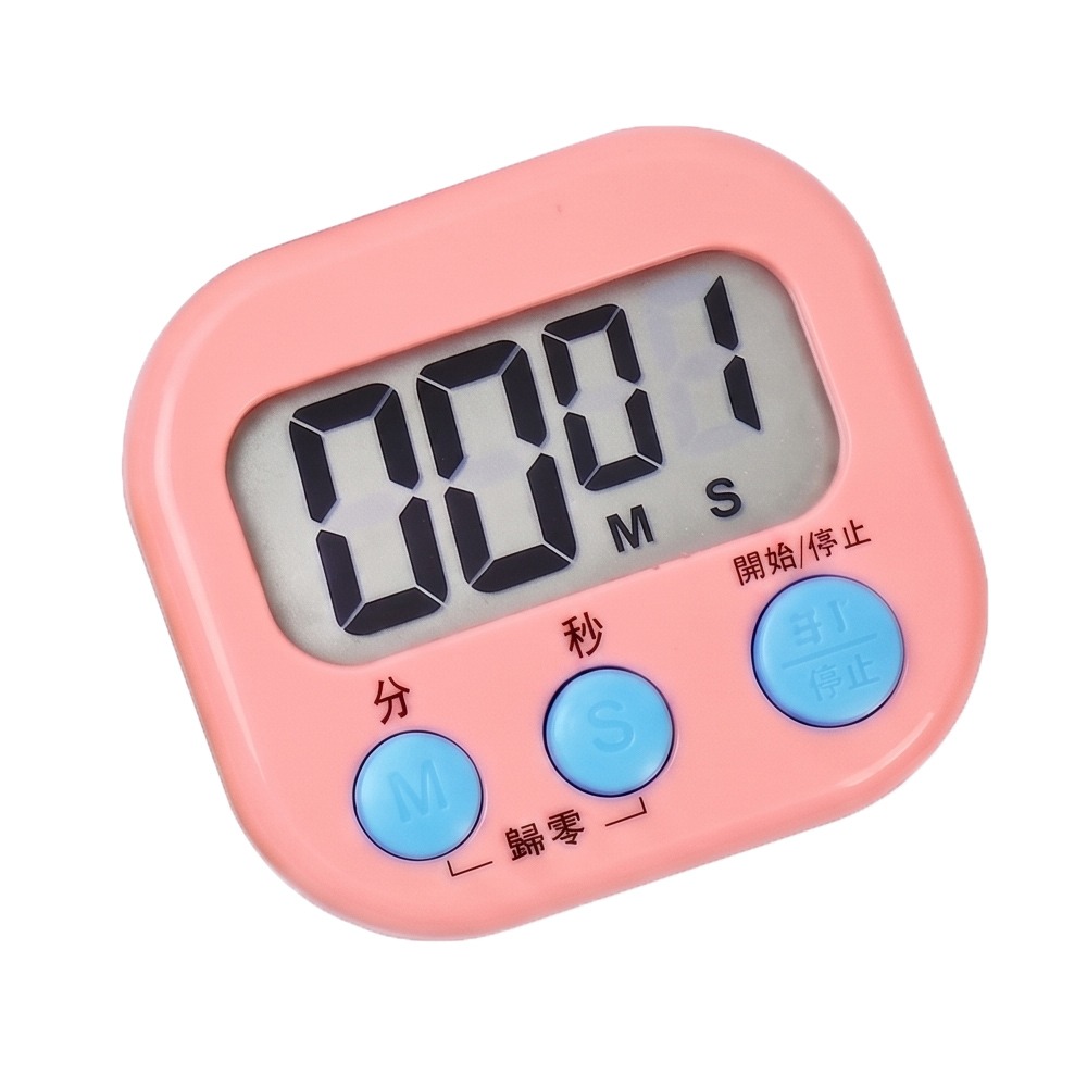 【廚房/學習神隊友】大螢幕定時計時提醒器｜數字清晰 輕巧 50g 烘焙/學習/運動必備/ 攜帶方便 / 操作簡單-規格圖8