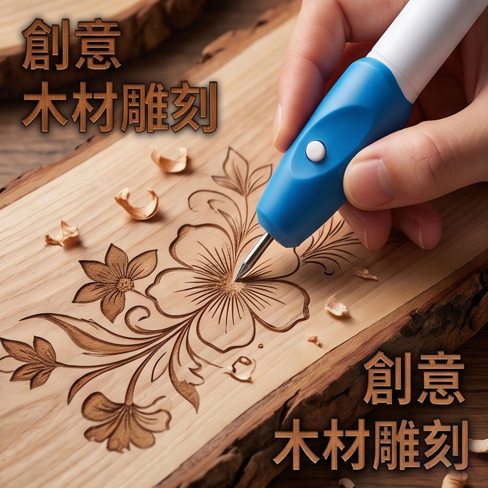 【創意手作必備】 專屬你的印記！DIY快速自動刻字筆｜附雙替換頭 (尖頭/圓頭)｜多場景適用｜隨時隨地發揮創意-細節圖4