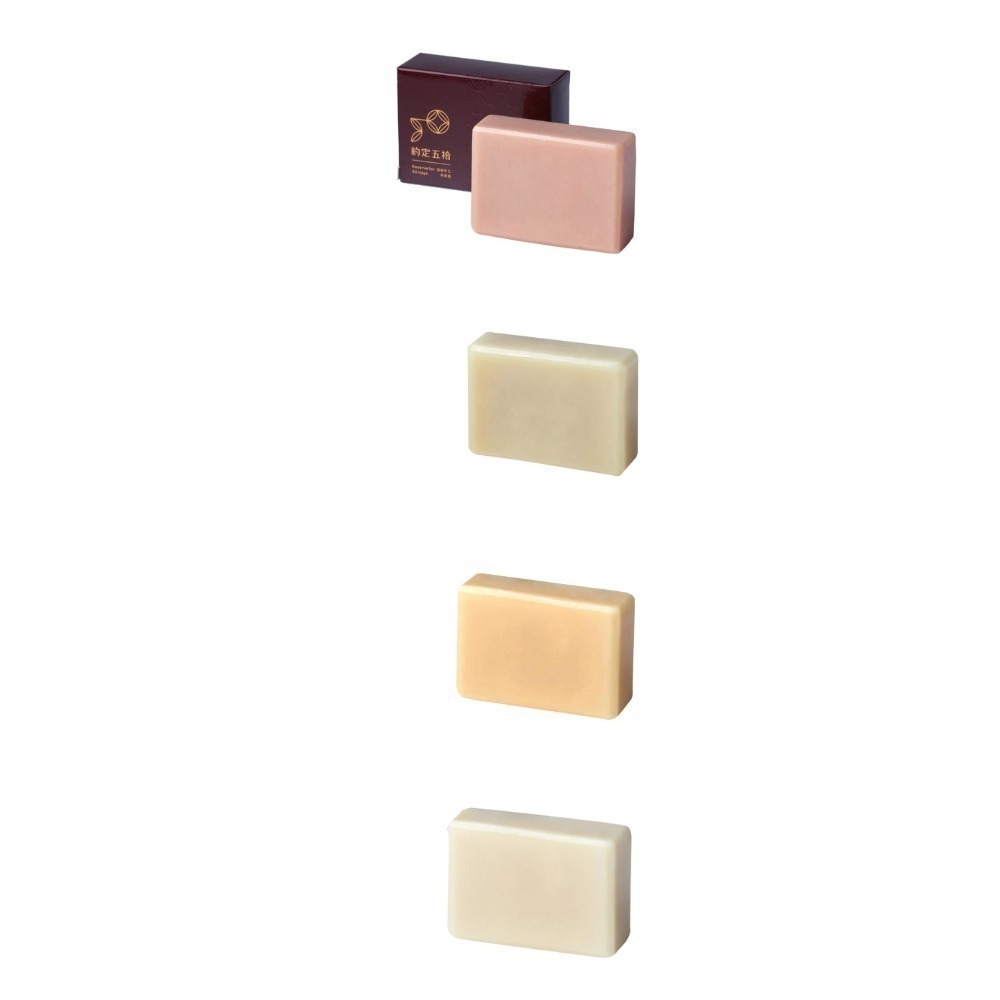 【約定五拾】全家暖膚組手工皂｜薰衣草天羅水美顏皂*1+茶樹潔膚皂*1+薰衣草蜂蜜橄欖皂*1+牛奶寶貝皂*1 【桃園嚴選】-細節圖2