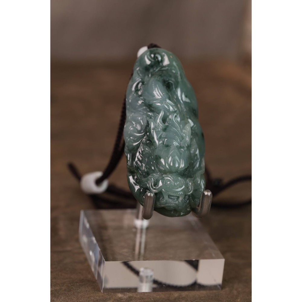 隨行龍翡翠掛飾-細節圖3