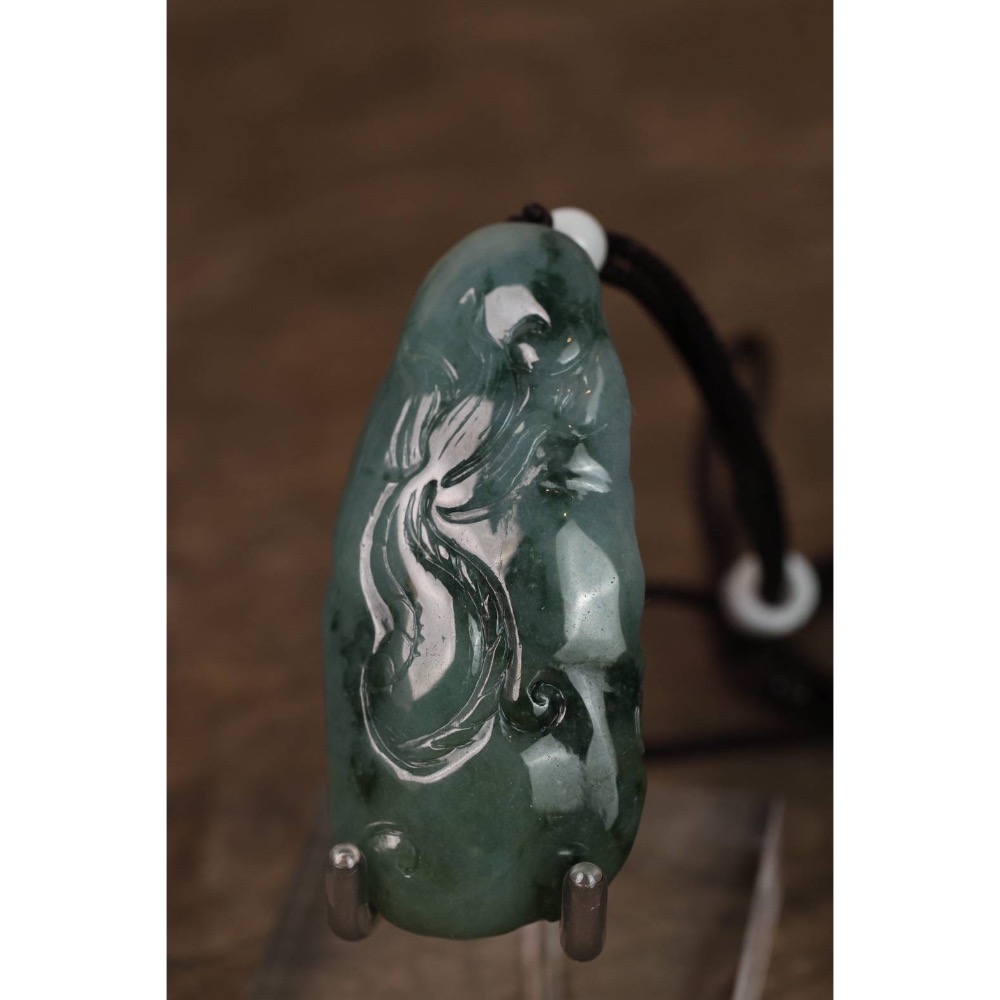 隨行龍翡翠掛飾-細節圖5