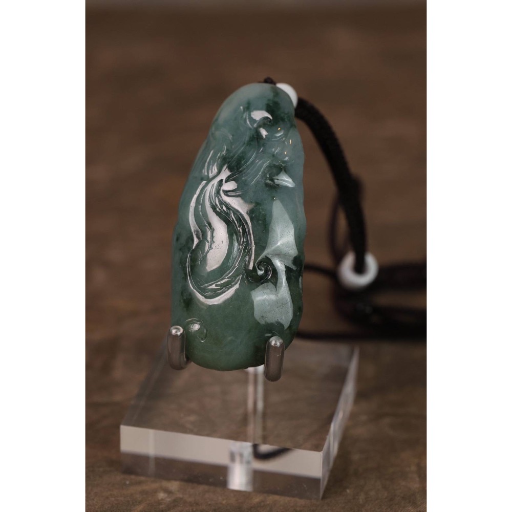 隨行龍翡翠掛飾-細節圖6