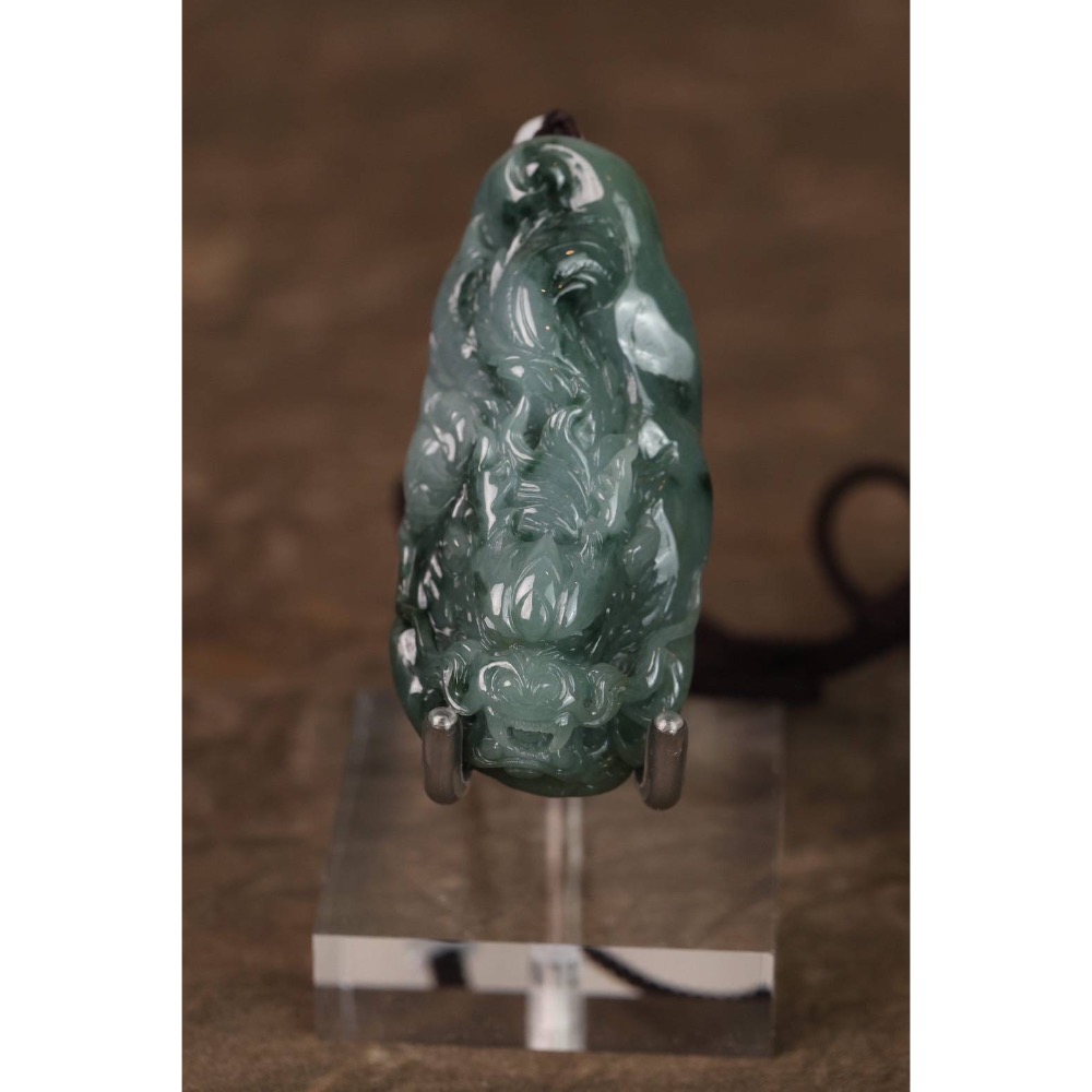 隨行龍翡翠掛飾-細節圖7