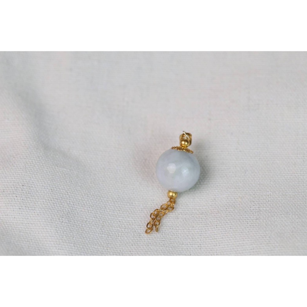 圓珠玉石吊墮-細節圖4