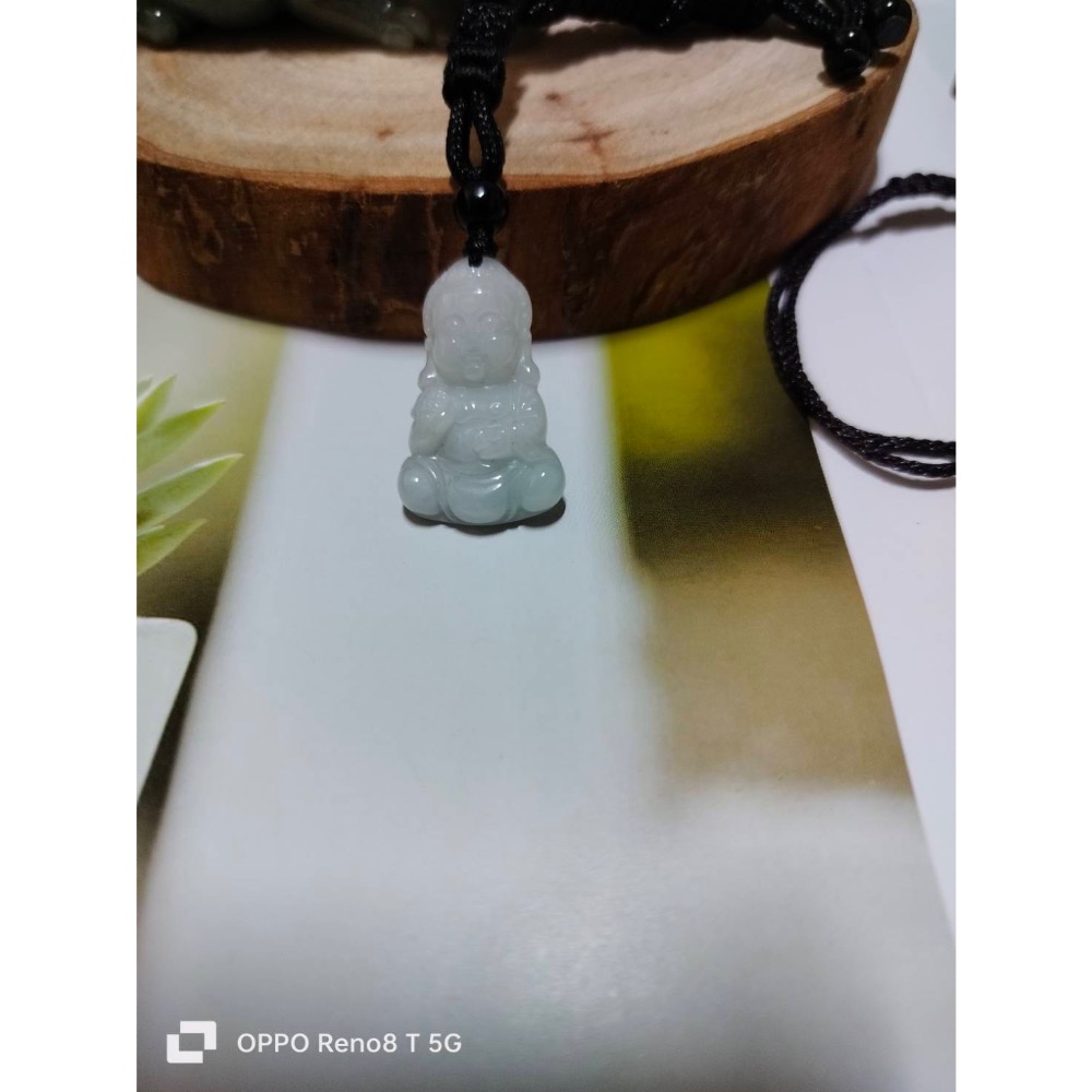 缅甸翡翠寶寶迷你版佛戴上寶寶佛希望未來平安喜樂-細節圖5