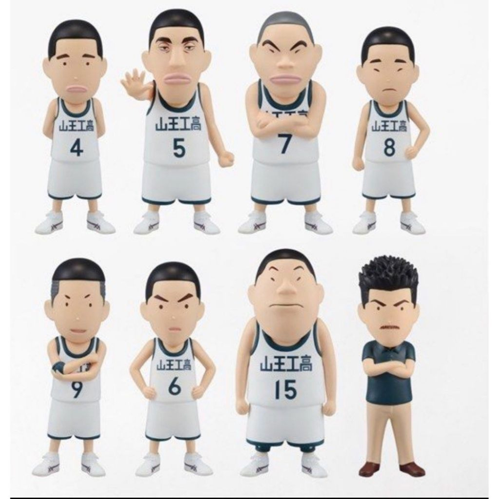 【Claw低價】日版 全新未拆 灌籃高手 SLAM DUNK Figure Collection 山王工業 SET-細節圖4