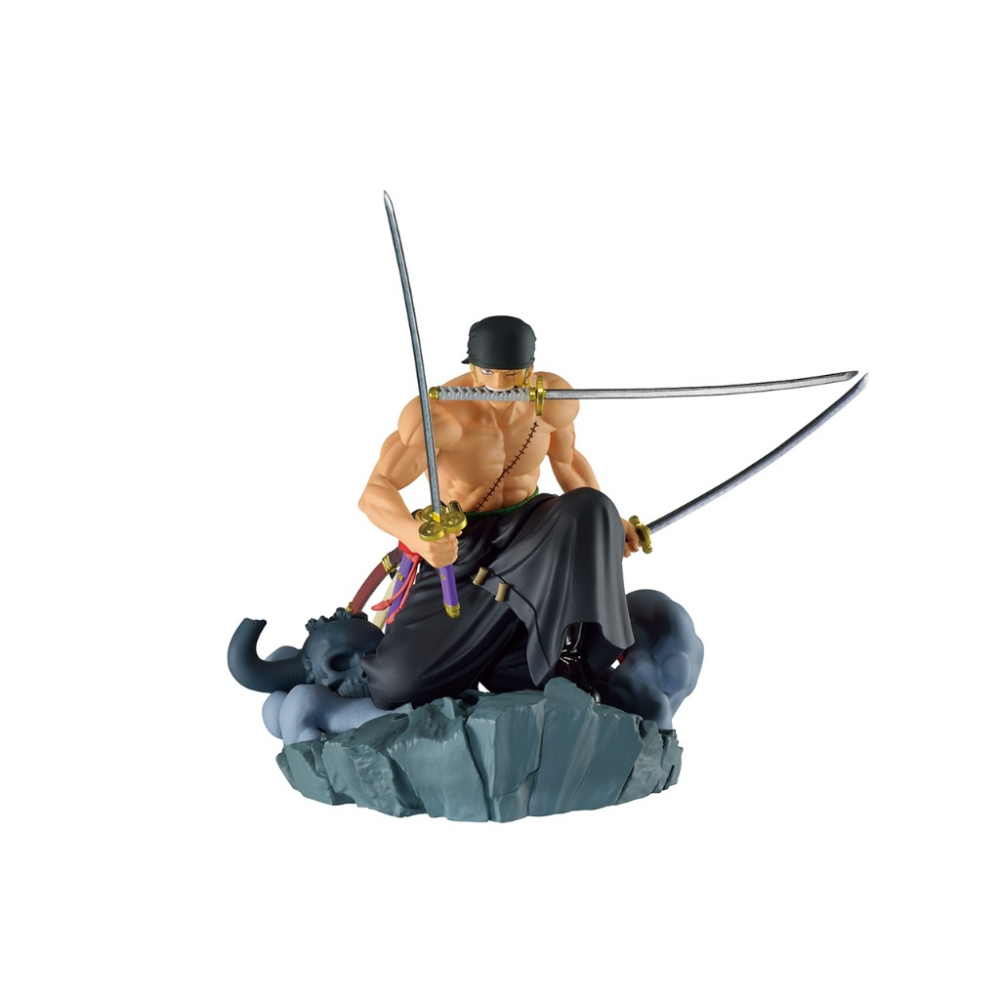 【Claw低價】代理 海外限定 全新未拆 DIORAMATIC 海賊王 羅羅亞·索隆 THE ANIME-細節圖4