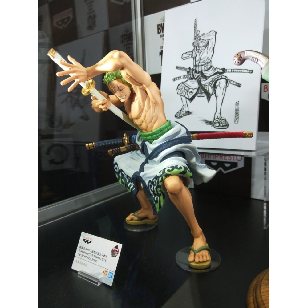 【Claw低價】代理 海外限定 全新未拆 BWFC SMSP 10週年 和之國 索隆十郎 THE BRUSH-細節圖7