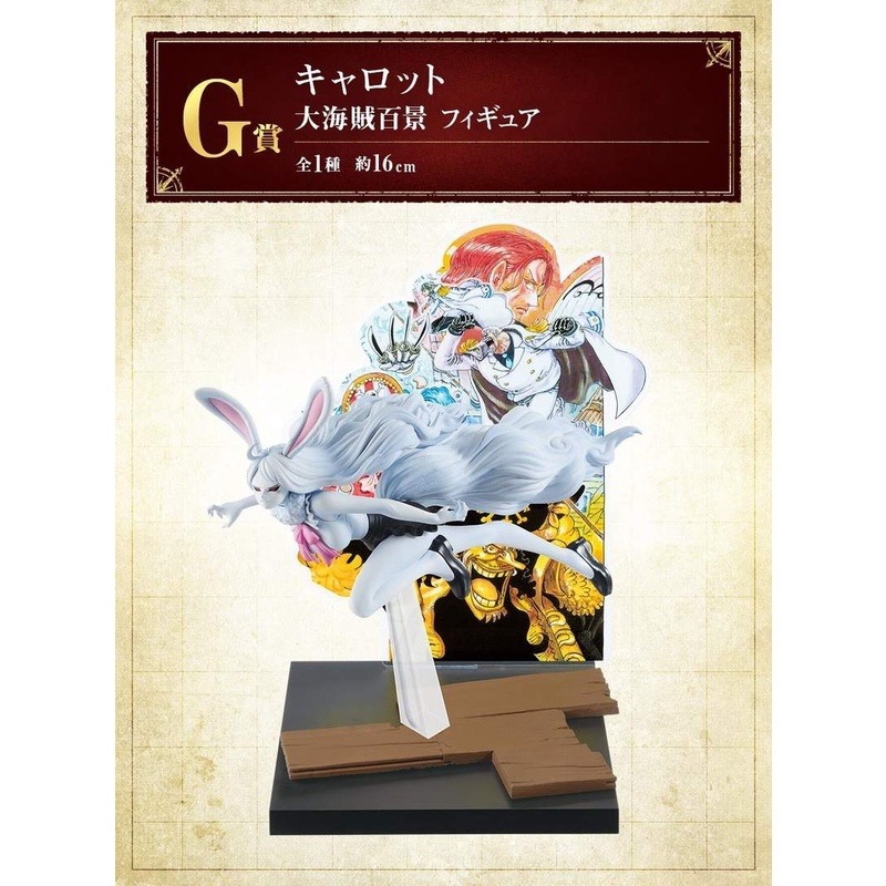 【Claw低價】日版 全新未拆 一番賞 海賊王 大海賊百景 WT100記念 G賞 加洛特 凱洛特 月亮獅子-細節圖4