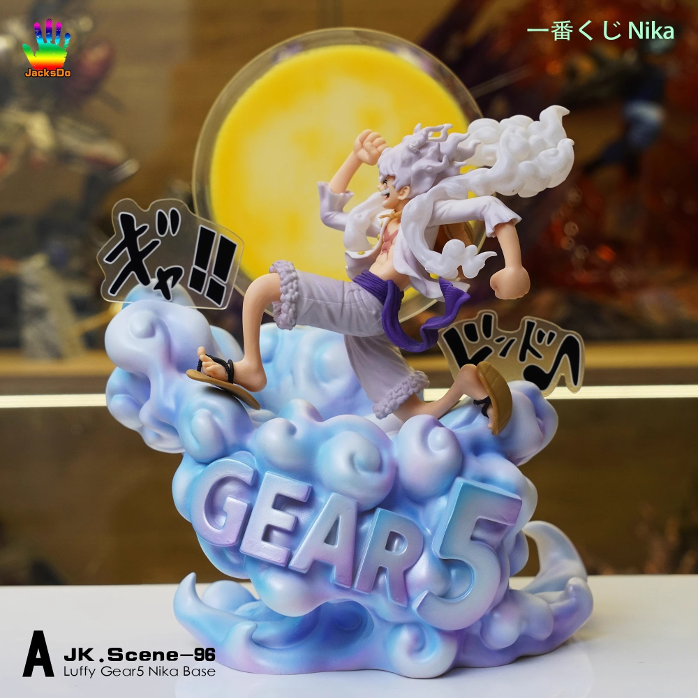 【Claw低價】日版 全新未拆 航海王 太陽神尼卡 蒙奇·D·魯夫 地台組合B-細節圖2
