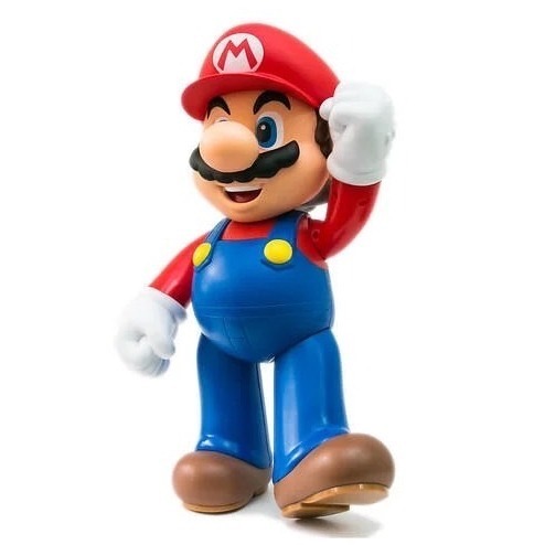 【Claw低價】日版 全新未拆 TAITO 超級瑪利歐 大公仔 Big 可動公仔 瑪利歐 公仔 高約 30cm-細節圖3