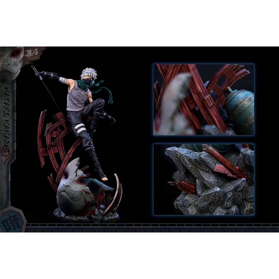 【Claw低價】GK 全新未拆 幕后 火影忍者 1/7 暗部共鳴系列 第一彈 旗木卡卡西 (已售)-細節圖6