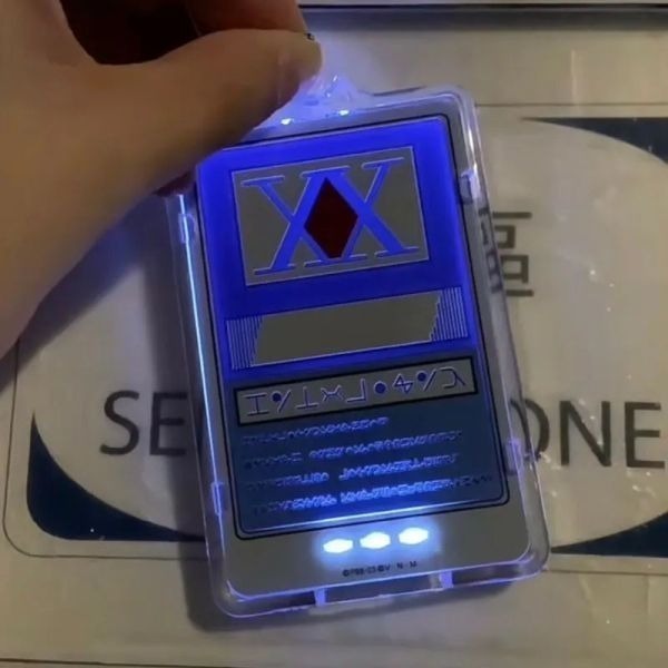 【Claw低價】日版 全新未拆 魂商限定 官方授權 HUNTER×HUNTER 獵人執照 PIICA 發光卡套 獵人卡套-細節圖2