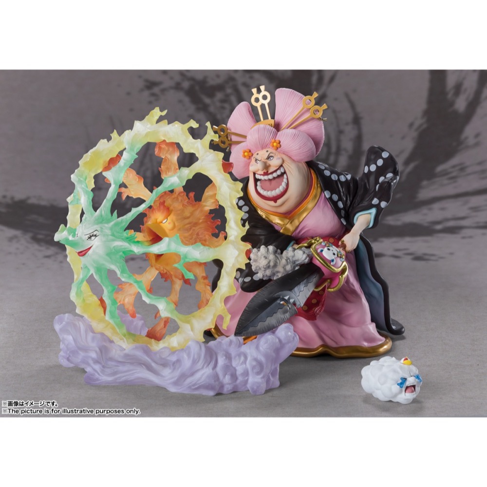 【Claw低價】代理 全新未拆 Figuarts ZERO 海賊王 超激戰 夏洛特 莉莉 花魁玲子 大媽 特典懸賞令-細節圖4