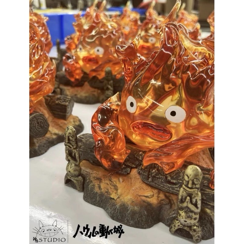 【Claw低價】GK 全新拆檢 神隱工作室 限定 神隱卡西法 霍爾的移動城堡 卡西法 夜燈 發光-細節圖5