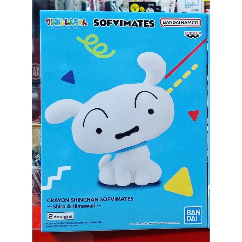 【Claw低價】日版 代理 全新未拆 SOFVIMATES 蠟筆小新 30週年 小白-規格圖4