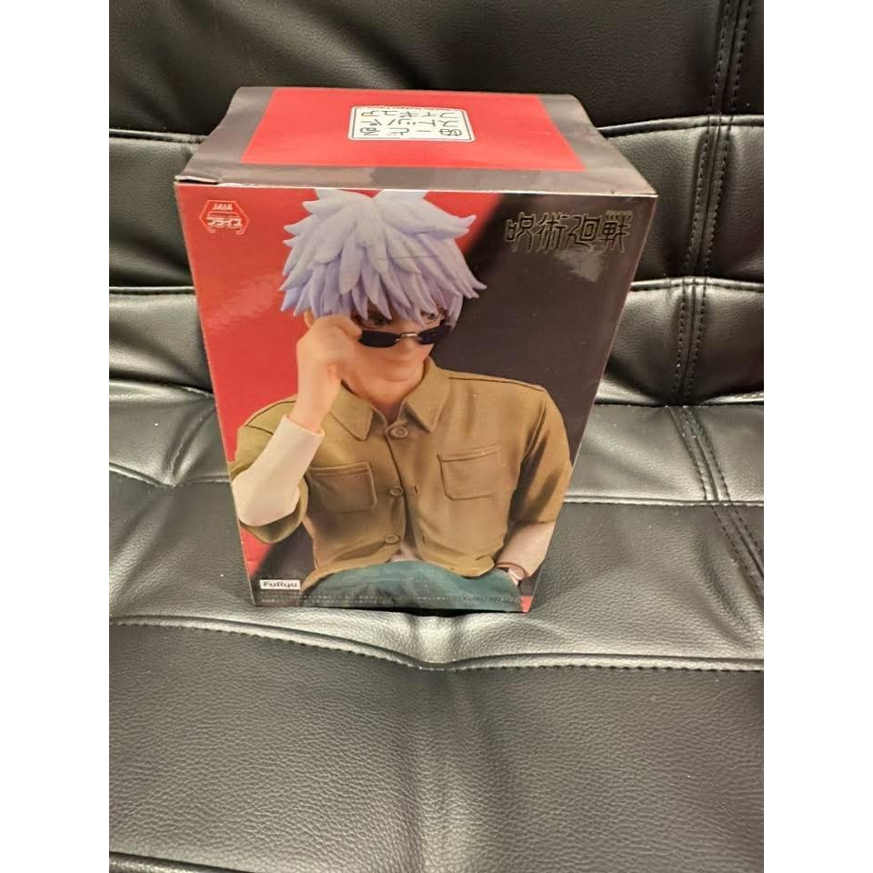 【Claw低價】日版 全新未拆 FuRyu 咒術迴戰 五條悟 泡麵蓋 ED 衣裝 坐姿 露眼-細節圖3