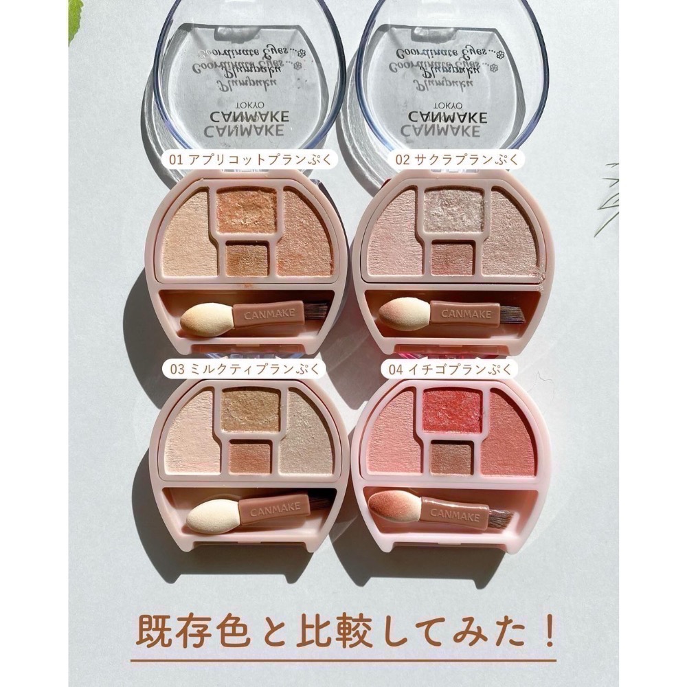 現貨 🇯🇵 CANMAKE 臥蠶眼影盤 淚袋專用眼影 眼影盤-細節圖2