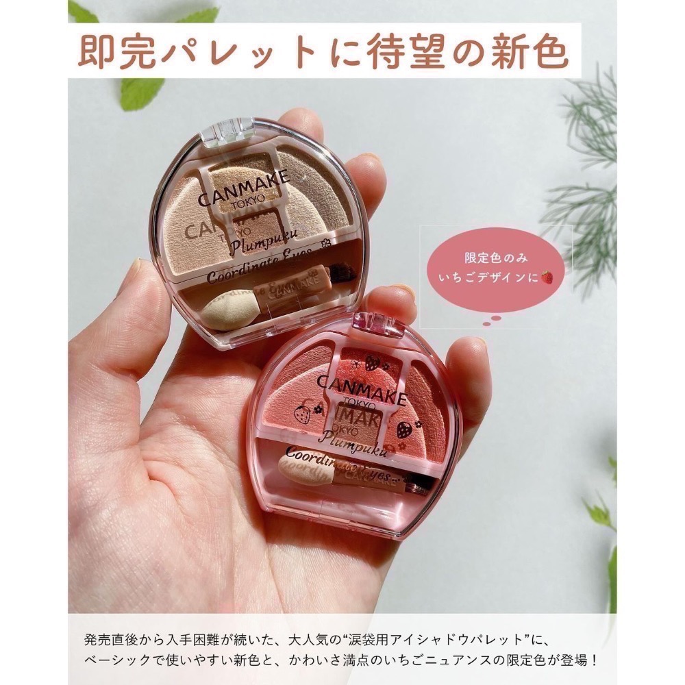 現貨 🇯🇵 CANMAKE 臥蠶眼影盤 淚袋專用眼影 眼影盤-細節圖5