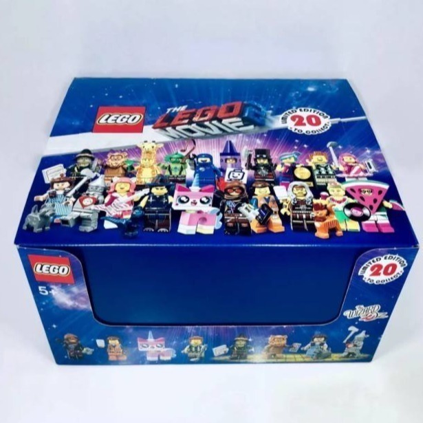 柚子樂高★LEGO 71023 全新未拆封 贈彩盒 樂高玩電影2 人偶 一套 20支 迪士尼 人偶包 長頸鹿 西瓜人-規格圖3