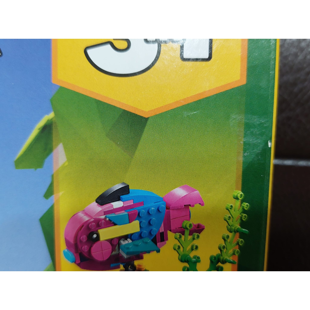 柚子樂高★LEGO 31144 全新未拆封 異國粉紅鸚鵡 Creator 3和1 創意系列 鳥 動物-細節圖7