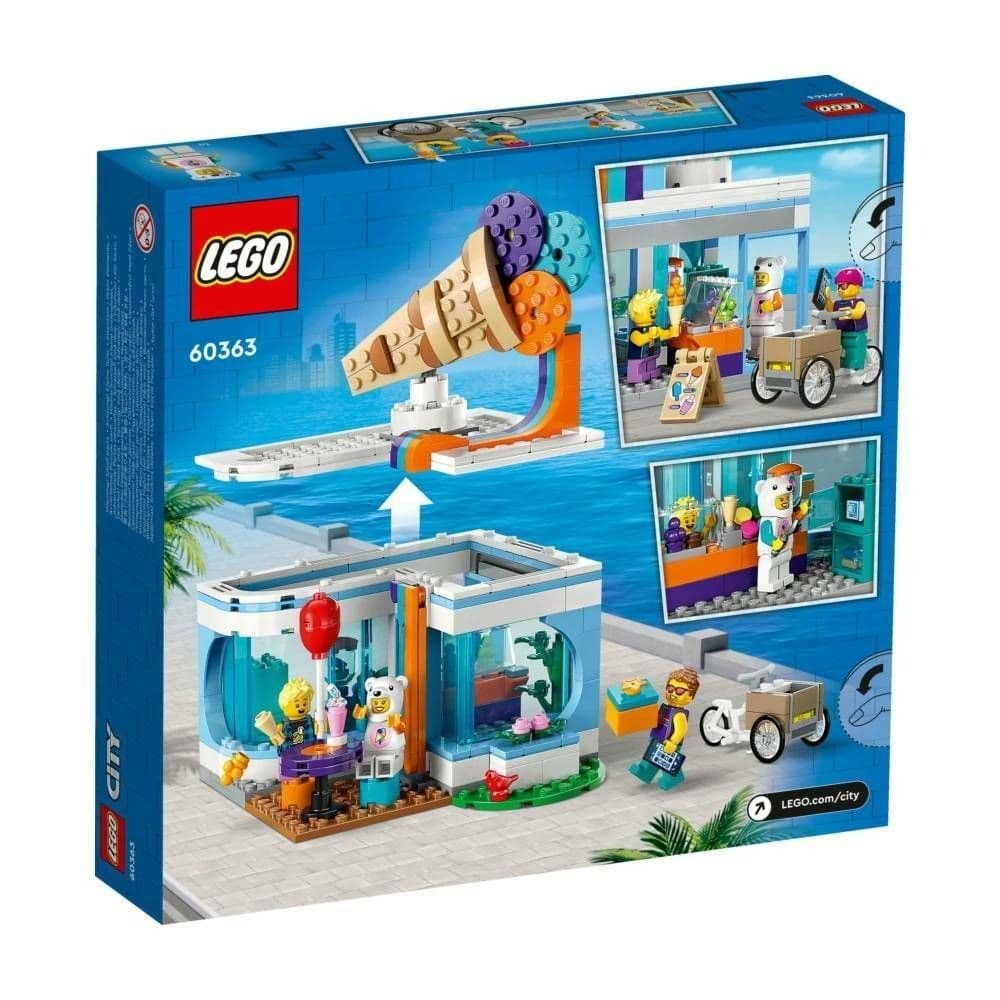柚子樂高★LEGO 60363 全新未拆 冰淇淋店 CITY城市系列-細節圖2