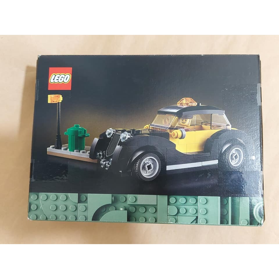 柚子樂高★LEGO 40532 復古計程車  Vintage Taxi 微盒損 全新未拆封-細節圖3