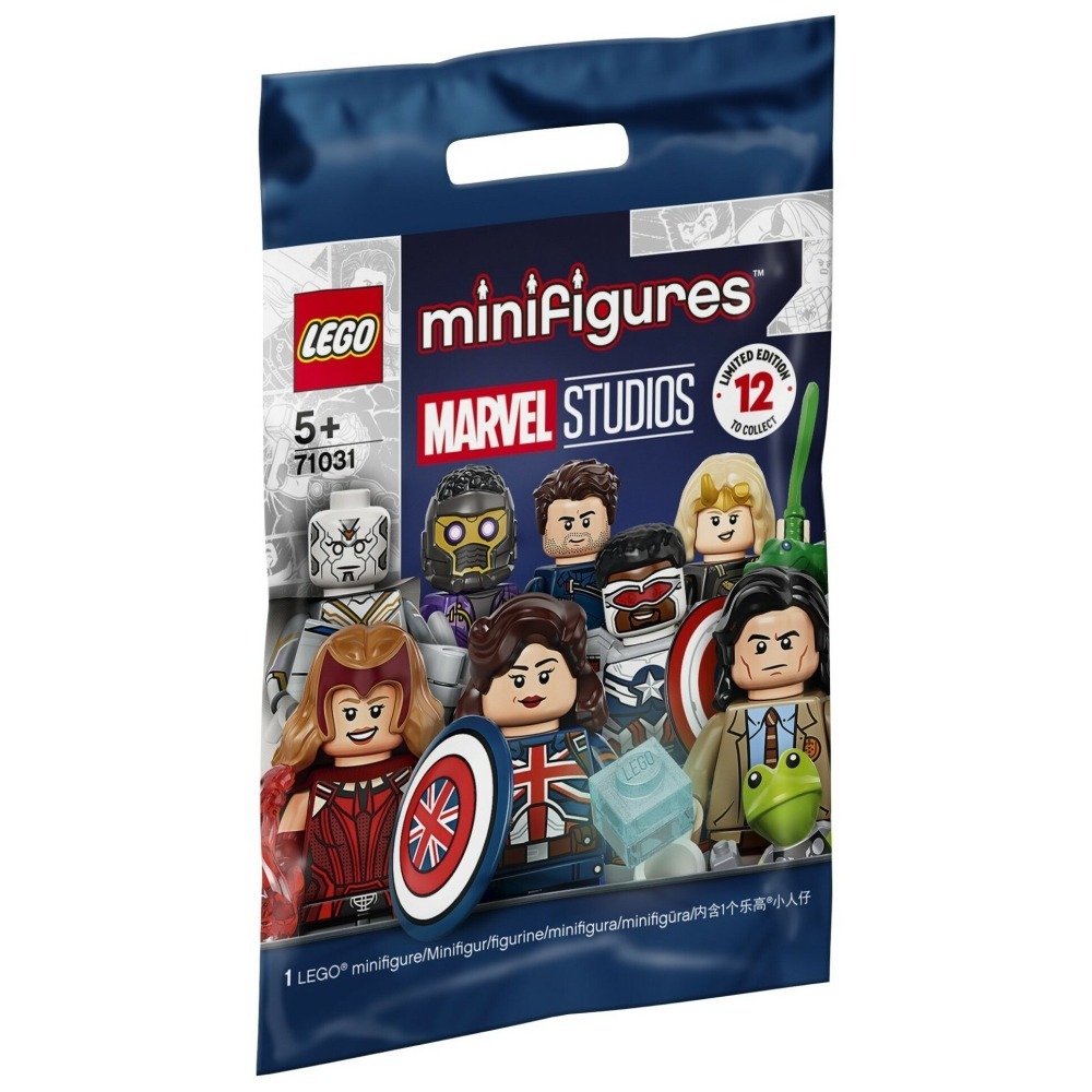 柚子樂高★LEGO 71031 漫威工作室 人偶包 全套12隻 緋紅女巫 蜘蛛人 美國隊長 獵鷹 全新正版/已拆袋-細節圖3
