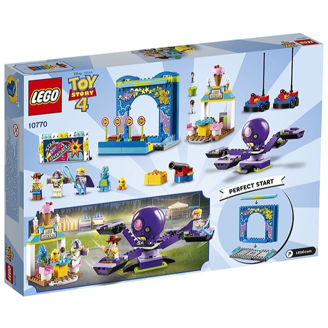 柚子樂高★LEGO 10770 全新現貨 玩具總動員 巴斯 胡迪 嘉年華狂歡-細節圖2