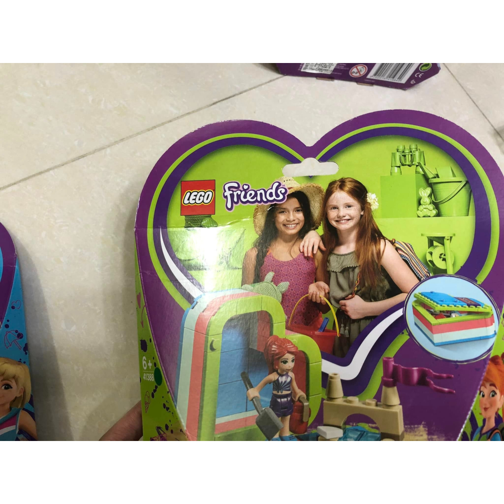 柚子樂高★ LEGO 樂高 41388 Friends系列 米雅的夏日心型盒 全新未拆 女孩禮物-細節圖5
