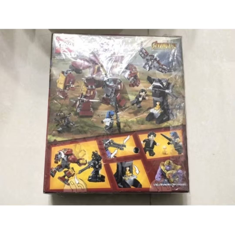 柚子樂高★ LEGO 樂高 76104 浩克破壞者 A盒 浩克毀滅者 全新未拆 樂高漫威系列 盒損-細節圖3