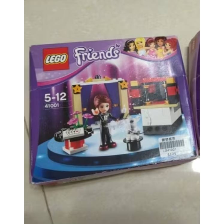 柚子樂高★ LEGO 41001 米雅的魔法表演 絕版 全新 盒損品 魔術師 兔子 動物 Friends 女孩系列-細節圖2