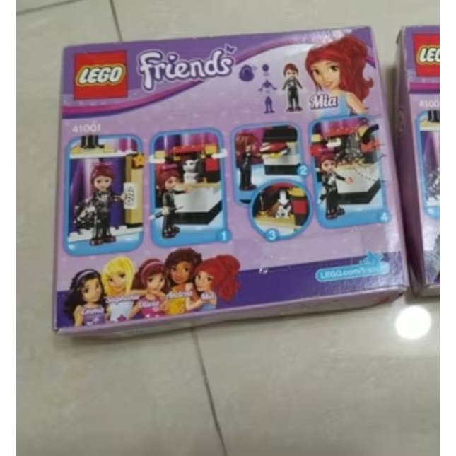柚子樂高★ LEGO 41001 米雅的魔法表演 絕版 全新 盒損品 魔術師 兔子 動物 Friends 女孩系列-細節圖3