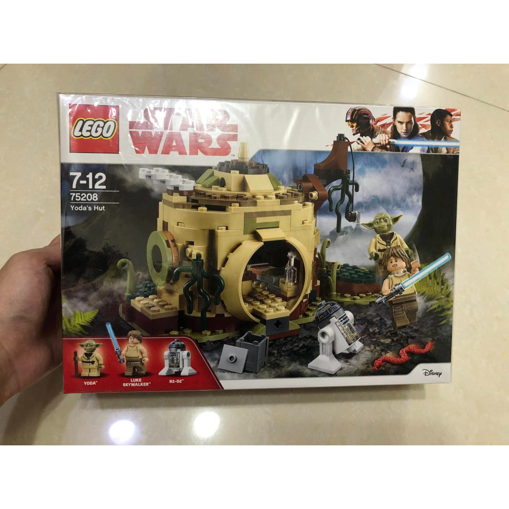 柚子樂高★ LEGO 75208 尤達的家 絕版樂高 小屋 星際大戰 Yoda＇s Hut 全新未拆 韓索羅-細節圖3