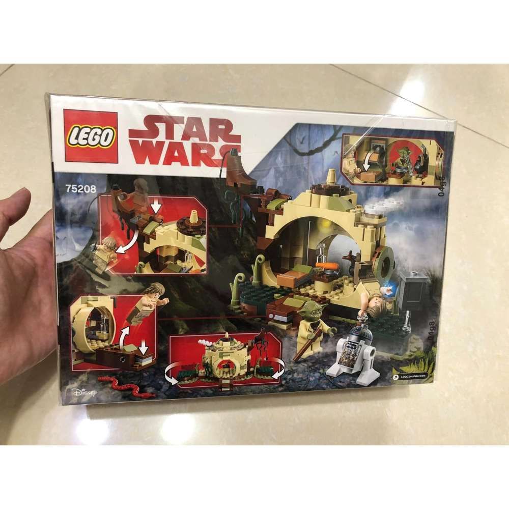柚子樂高★ LEGO 75208 尤達的家 絕版樂高 小屋 星際大戰 Yoda＇s Hut 全新未拆 韓索羅-細節圖4