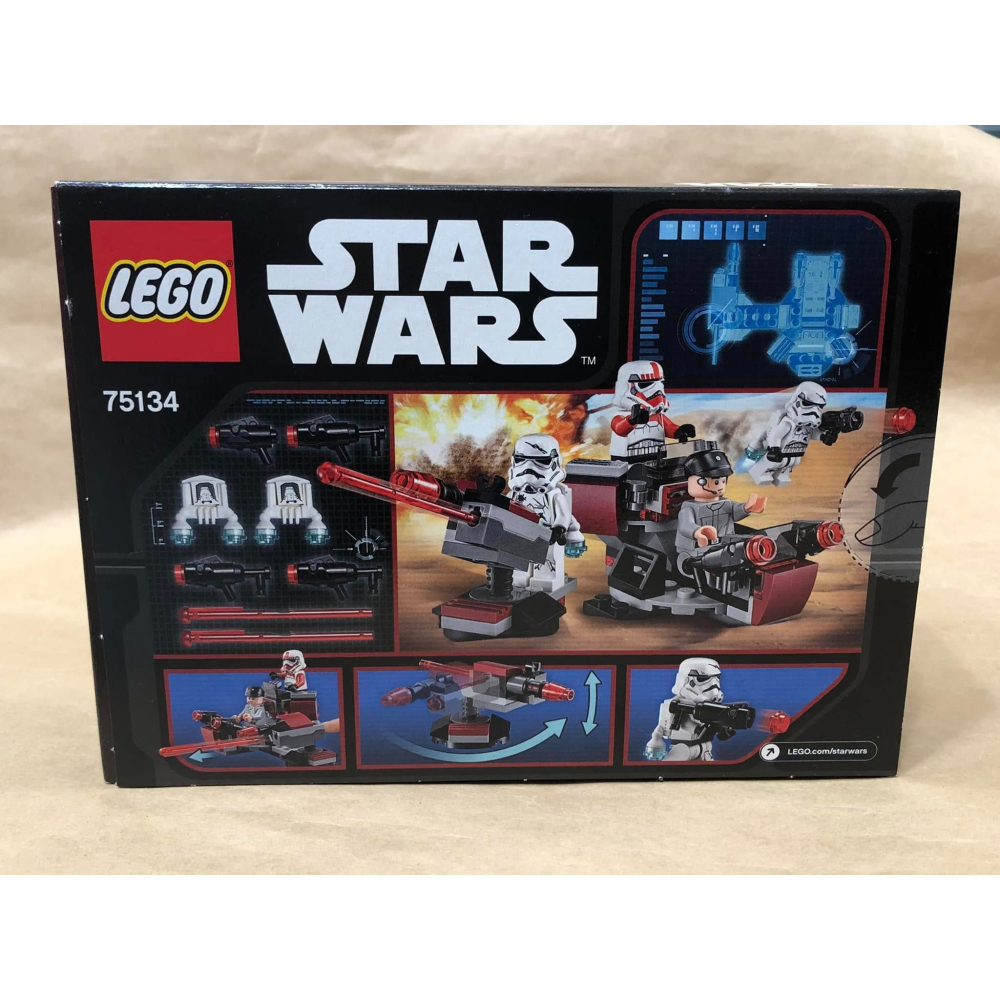 柚子樂高★ LEGO 樂高 75134 全新 星際大戰系列 Galactic Empire Battle 銀河帝國戰隊-細節圖3