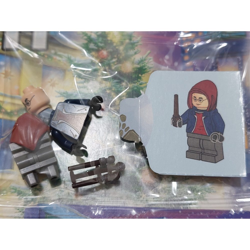 柚子樂高★ LEGO 76418 哈利波特 人偶 樂高 活米村 聖誕節 盒組拆賣 鄧不利多 聖誕曆-細節圖2