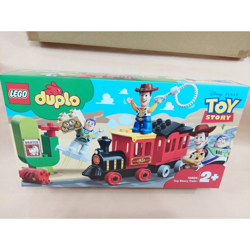 柚子樂高★ 10894 DUPLO 玩具總動員火車 全新 得寶  巴斯 胡迪 LEGO 全新未拆-細節圖3