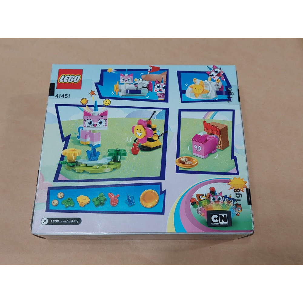 柚子樂高★ LEGO 41451 獨角貓 Unikitty系列 雲朵車 可愛花朵 全新未拆 樂高生日禮物-細節圖2