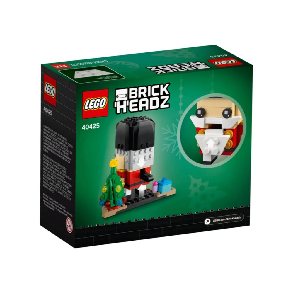 柚子樂高★ LEGO 40425 胡桃鉗 聖誕節 大頭系列 BrickHeadz 聖誕老公公-細節圖2