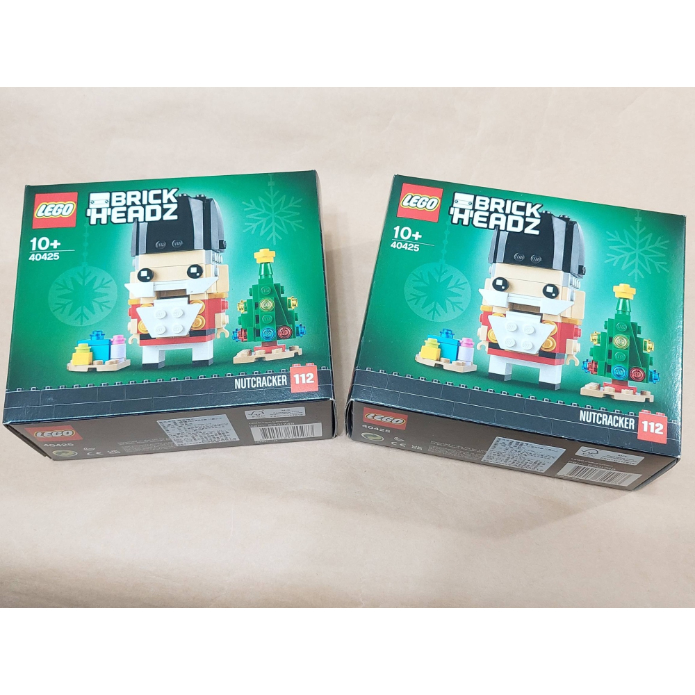 柚子樂高★ LEGO 40425 胡桃鉗 聖誕節 大頭系列 BrickHeadz 聖誕老公公-細節圖3