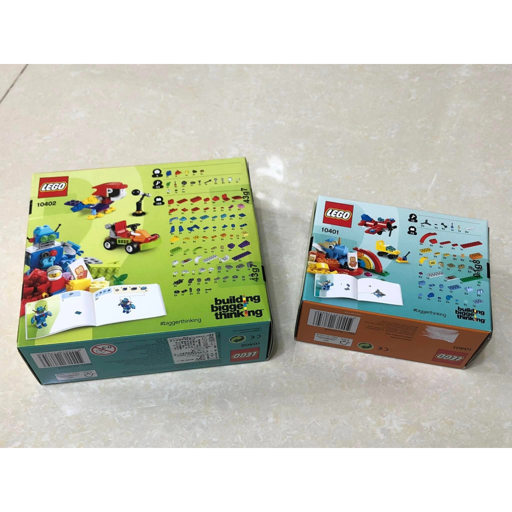 柚子樂高★ LEGO 10401 歡樂彩虹/ 10402 有趣的未來 絕版品 60週年創意系列 Classic經典系列-細節圖2