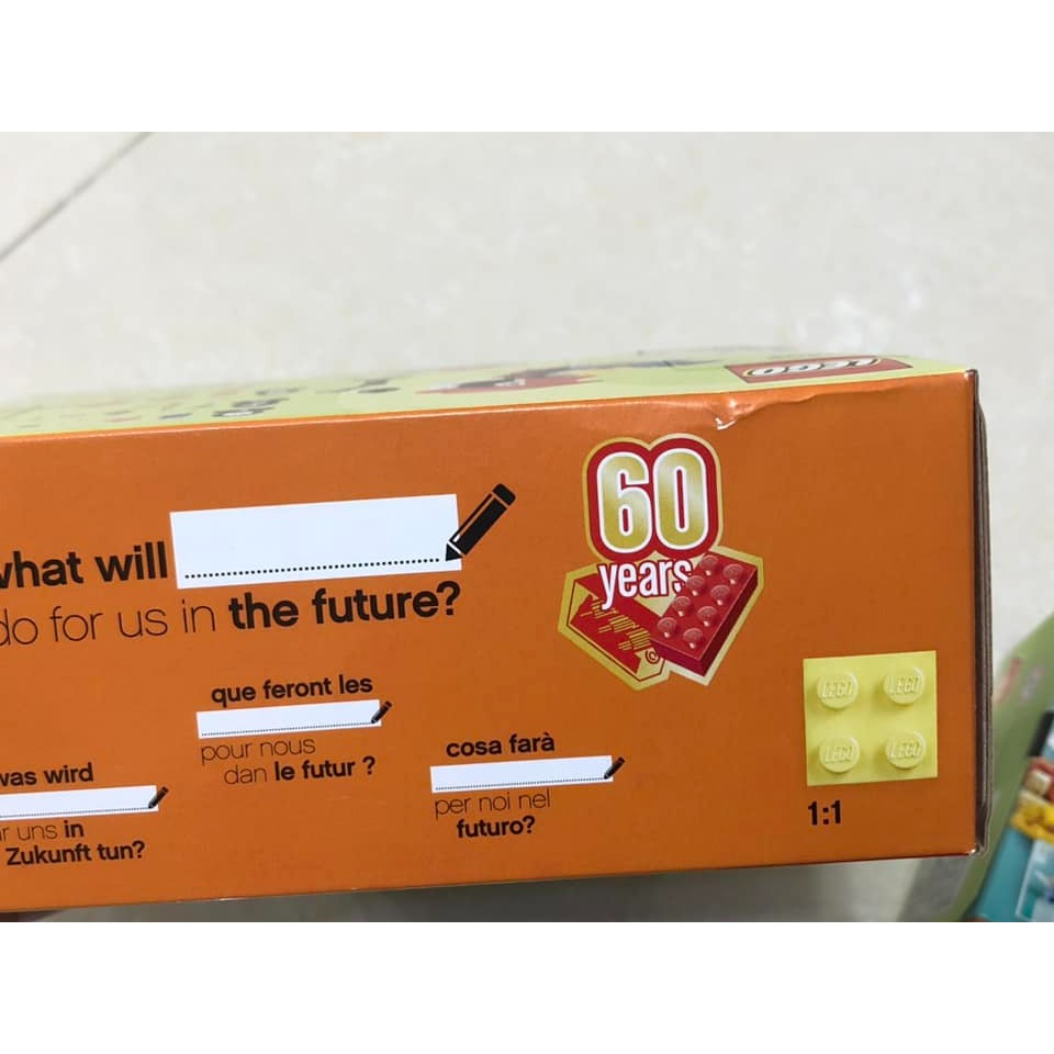 柚子樂高★ LEGO 10401 歡樂彩虹/ 10402 有趣的未來 絕版品 60週年創意系列 Classic經典系列-細節圖4